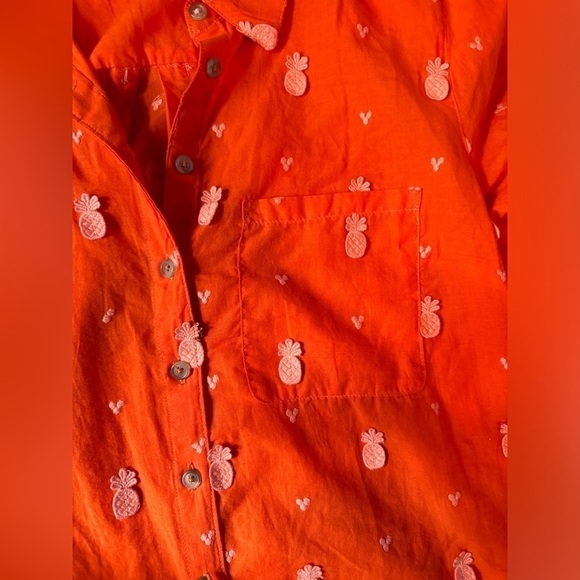 Anthropologie Maeve Classic Embroidered Buttondown size 10 EUC - Picture 2 of 6